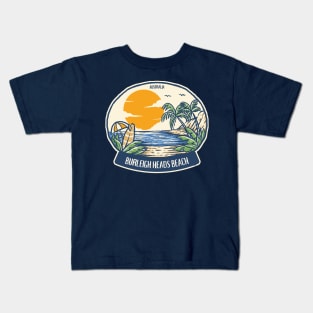 Burleigh Heads Beach Australia Kids T-Shirt